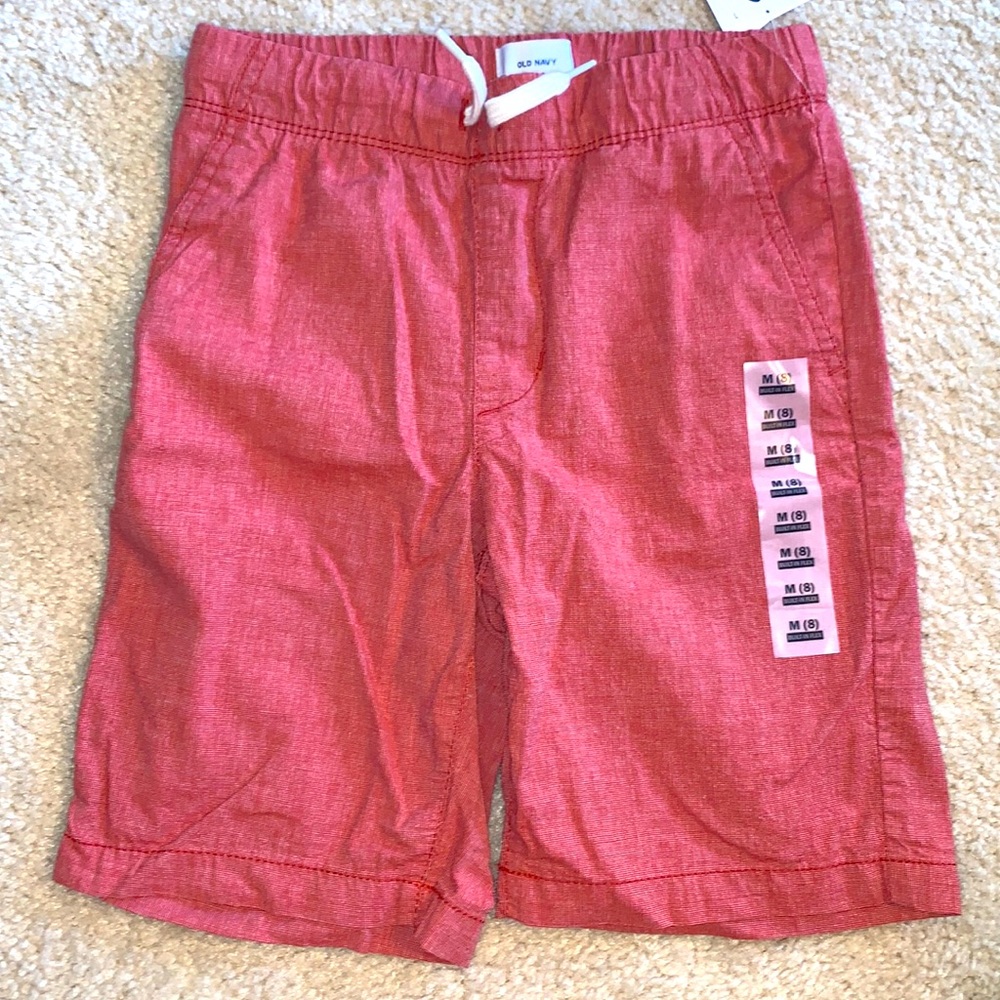 Red Khaki Shorts 🩳